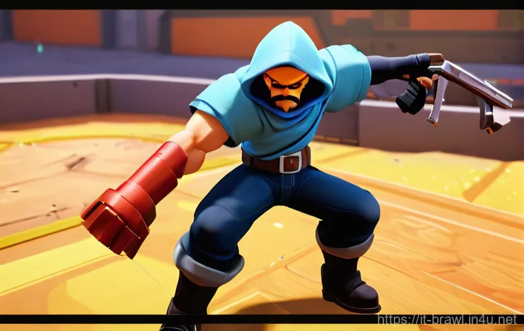 브롤스타즈 레온 상위 티어 공략 - **Prompt:** A strategic and team-oriented scene in a brightly lit Brawl Stars map, showcasing Leon f...